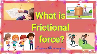 What is frictional force with examples [upl. by Rehnberg629]