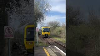 166202 arriving into Morchard Road working 2B78 to Exeter Central [upl. by Aicilana]