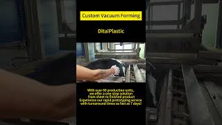 How Vacuum Forming Turns Flat Sheet Into 3D Products custom plastic vacuumforming thermoforming [upl. by Crotty91]