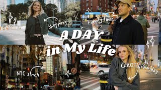 DAILY VLOG  Chelsea stroll Trump rally chaos SonntagsShopping Herbst in NYC [upl. by Oilejor585]