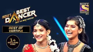 Vartika amp Gouravs Impromptu FaceOff Has Everyone Dazzled  India’s Best Dancer 2  Best Of Vartika [upl. by Yerggoeg]