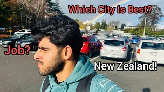 Which is the Best city in New Zealand🇳🇿  College  Job  RupeshNZ [upl. by Earazed]