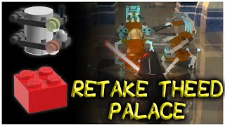 LEGO Star Wars The Complete Saga  RETAKE THEED PALACE  Minikits amp Red Power Brick [upl. by Darius850]