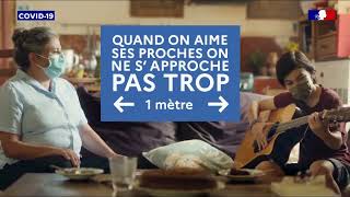 Spot publicitaire du gouvernement diffusé à la TV réseaux sociaux pour inciter à la vaccination [upl. by Bruckner470]