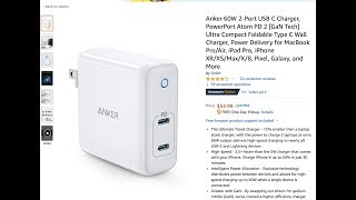 ANKER Atom PD 2 USB C Charger Review [upl. by Melnick774]