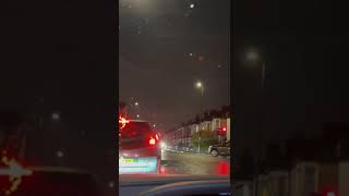 Whitehorse Road West Croydon evening london uk [upl. by Limak]