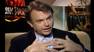 Rewind Sam Neill talks quotJurassic Parkquot and quotDamien Omen 3 1993 [upl. by Tearle]