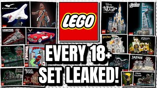 EVERY LEGO 18 SET LEAK ALL 20232024 SETS LEAKED [upl. by Nirag]