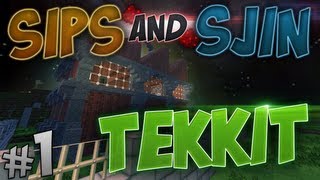 SipsCo  Episode 1  The First Night Tekkit [upl. by Waxman]