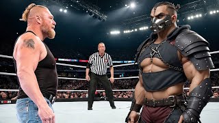 🔥WWE 2K24  Brock Lesnar vs Chain Warden  Iron Man Match 2024  WWE July 17 2024 [upl. by Rocker]