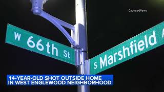 14yearold boy shot seriously injured on South Side CPD [upl. by Whitver]