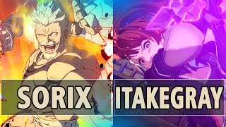 GBVSR🔥TIER  Sorix Soriz Vs ITakeGray Beatrix🔥 High Level Gameplay [upl. by Yoc]