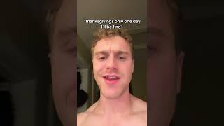 time to lock back in greenscreenvideo thanksgiving relatable jacekenney bodybuilder motivation [upl. by Anaidni]