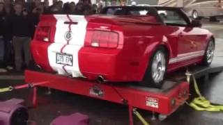 114 FAIL Shelby GT500 destroy dynoau QUÉBEC Original Video 2013 [upl. by Trask74]