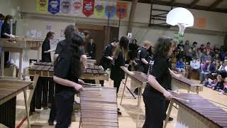 Once Upon a Time in the West  Springwater Trail High School Marimba Band  20232024 [upl. by Winshell]