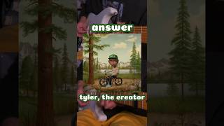 answer  tyler the creator [upl. by Garling763]