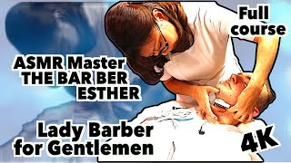 ✂️ASMR 💈BARBER 💇‍♀️Esther  The Barber Japanese ASMR CC [upl. by Eugatnom258]