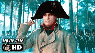 Battle Of Austerlitz Scene  NAPOLEON 2023 Joaquin Phoenix Movie CLIP HD [upl. by Aivatnwahs539]