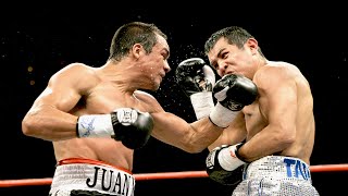 Juan Manuel Márquez vs Marco Antonio Barrera  Highlights LEGENDS COLLIDE [upl. by Ellenehc70]