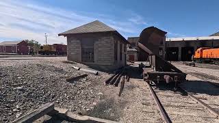 Nevada northern railway walk around the yard several short videos [upl. by Enalda]