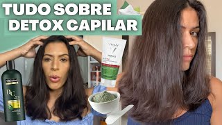 COMO FAZER DETOX CAPILAR EM CASA TUDO QUE VOCÊ PRECISA SABER  MINHA ROTINA DETOX  Larisse Gama [upl. by Atinnod]