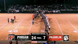 Varsity Football  Pisgah at Franklin 110124 [upl. by Onateag]