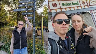 What does Gröna Lund actually mean An attempted vlog from Stockholm Sweden October 2024 [upl. by Auqenet]