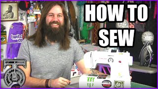 Sewing for Beginners  How to use a sewing machine  How to sew [upl. by Mahan853]