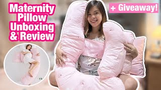 BEST PREGNANCY PILLOW FROM SHOPEE Unboxing and Product Review Philippines  Maternity Pillow [upl. by Ahcropal]