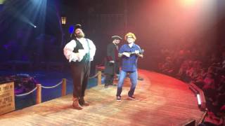 Great Yarmouth Hippodrome Pirates Live Ed Sheeran Scene [upl. by Harret]