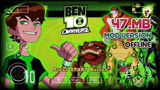 BEN 10 Omniverse PPSSPP Offline Mod Ben 10 Alien Force  Gameplay [upl. by Ssitruc]