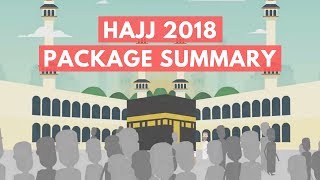 Hajj 2018 Package Summary in 99 Seconds [upl. by Erika867]