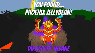 How to get PHOENIX Jellybean in FIND THE JELLYBEANS Roblox [upl. by Eimaral]