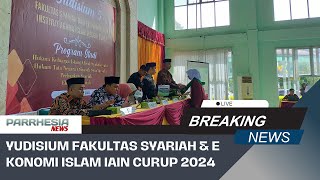 LIVEREPORT Yudisium Fakultas Syariah dan Ekonomi Islam FSEI di Aula Rektorat IAIN Curup [upl. by Jacoby]