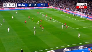 Real Madrid 13 AC Milan  UEFA Champions League 202425  Full Match LIVE Now [upl. by Lebasi]