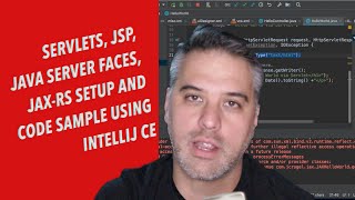 Setting up IntelliJ for JavaEE development w Servlet JSP JSF and JAXRS w code Samples [upl. by Takara10]