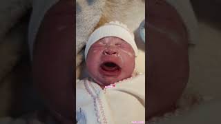 Vernix covered newborn baby 👶 😍 viral baby shorts subscribe [upl. by Lucey575]