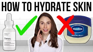 7 WAYS TO HYDRATE YOUR SKIN THIS SUMMER  Dermatologist Tips [upl. by Hennebery416]