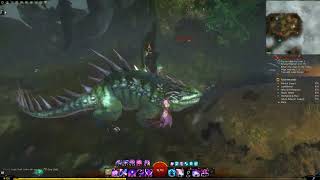 Swampland Fractal T1 Wisp Puzzle Solo with Mesmer portal  mimic  mistlock reset [upl. by Clarisa]