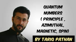 Class 11 Chapter 2  Quantum Numbers  Principle  Azimuthal Magnetic Spin by Tariq Pathan [upl. by Dickinson101]