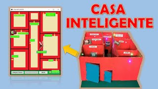 CASA INTELIGENTE CON ARDUINO UNO Y VISUAL STUDIO [upl. by Strawn634]