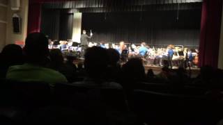 Santa Meets Sousa Sangaree Middle School Advanced Band [upl. by Barsky]