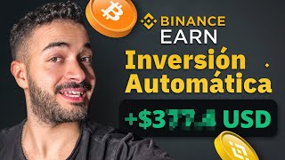 35 Dias PROBANDO la Inversión AUTOMATICA Binance Earn [upl. by Chiaki]