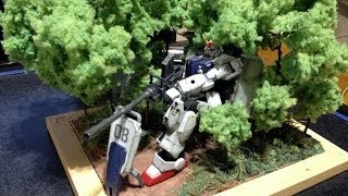 ガンプラ ジオラマの作り方 100均の材料でつくる 1計画編 [upl. by Ardnuaek]