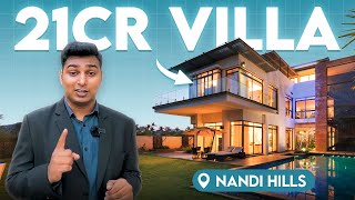 Want a ₹21Cr Villa Near Nandi Hills Watch This Now [upl. by Macdermot320]