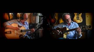 Peter Hertmans plays quotWise Onequot Coltrane on 2 guitars built by Jacky Walraet [upl. by Aihtebat]