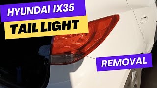 Hyundai IX35 tail light removal [upl. by Ancilin]