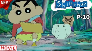 Shinchan Rakuga Kingdom Movie P10 Almost Four Heroes  shinchan shinchanhindi shinchanmovie [upl. by Rame]