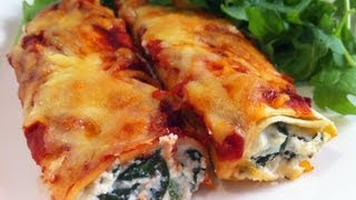 CANNELLONI SPINACH AND RICOTTA [upl. by Sheri]