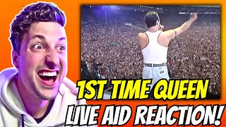 Will Reacts  Live Aid 1985 Queen Full Set  This was epic [upl. by Galateah]